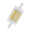 OSRAM LINE 78mm DIMM  világos 230V R7s LED EQ100  2700K
