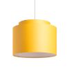 DOUBLE 40/30 lámpabúra Polycotton fekete/fehér PVC max. 23W