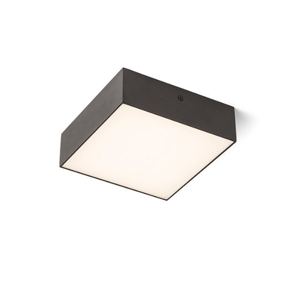 LARISA SQ 17 DIMM mennyezeti lámpa fekete 230V LED 15W 3000K