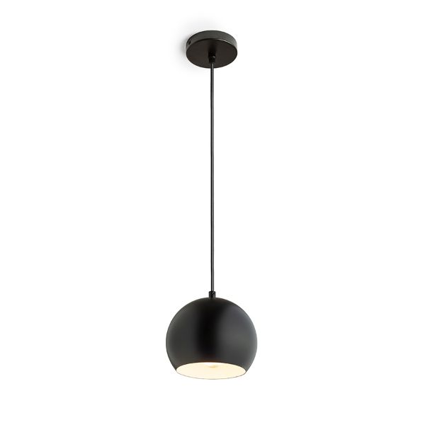 AGNETA függő lámpa fekete  230V LED E27 11W