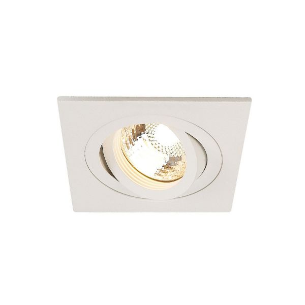 NEW TRIA SQ I MR16 süllyesztett lámpa matt fehér 12V GU5,3 50W