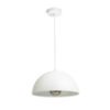 GLADYS 30 függő lámpa fehér/fehér  230V LED E27 15W