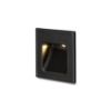 AMARO süllyesztett lámpa fekete  230V LED 3W 60°  3000K