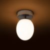 MERINGUE 11 mennyezeti lámpa opál üveg/króm 230V LED G9 9W IP44